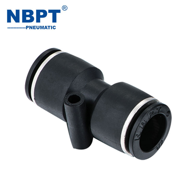 Pneumatic Fittings Plastic Straight One Touch Connect